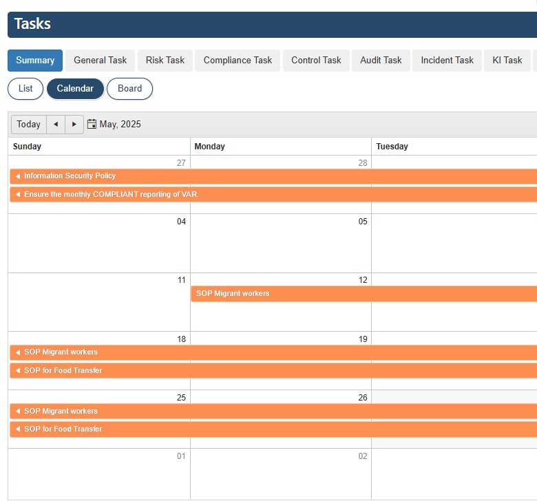 Governance, Risk and Compliance software | Exclaim GRC